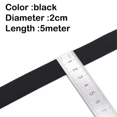 Robustes Näh Elastikband mit hoher Dehnbarkeit für DIY Projekte
