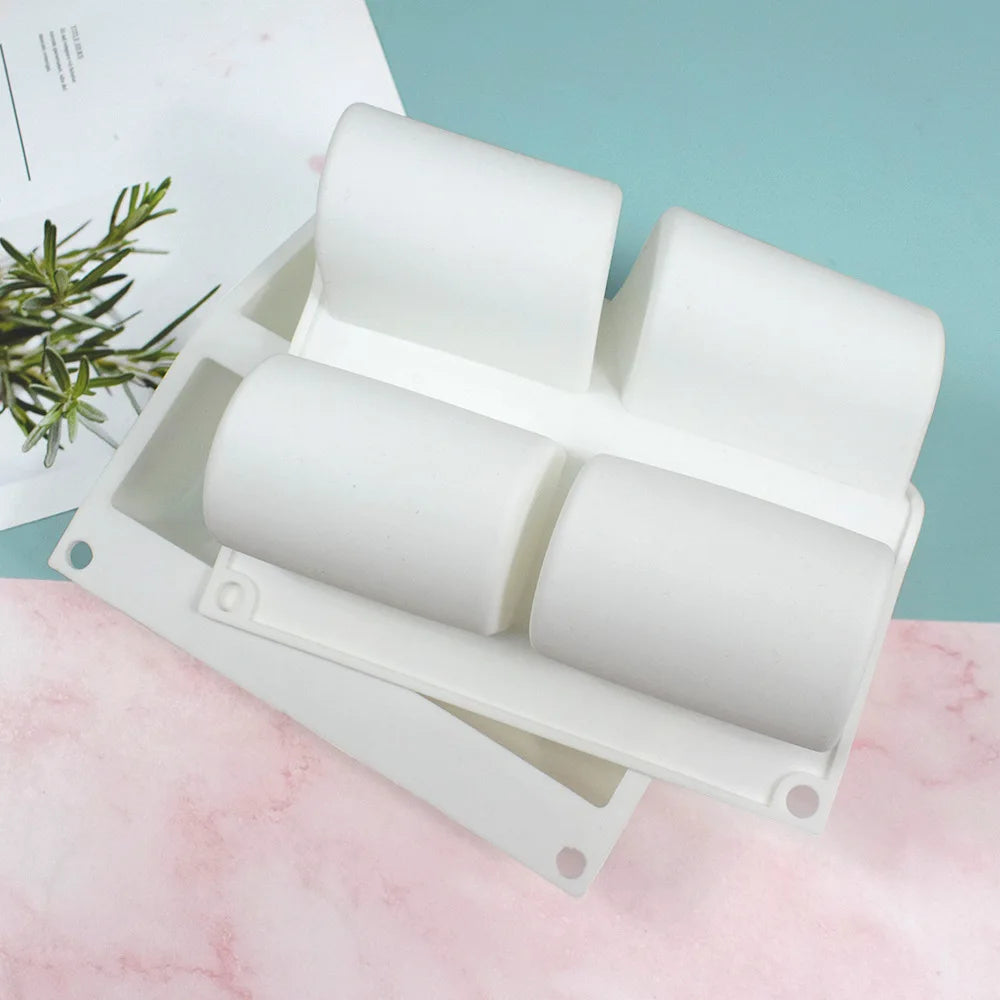 Ovale Silikon Mousse Kuchenform für hausgemachte Desserts