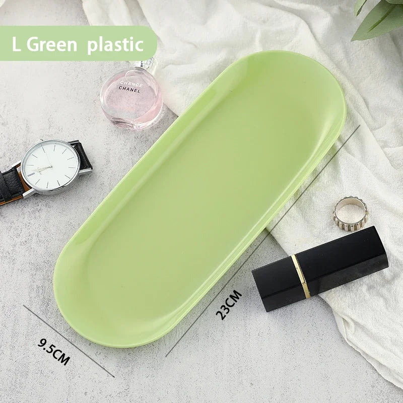 Edelstahl Tablett für Kosmetik und Schmuck – Modern & Praktisch-Yabubest - Home & More