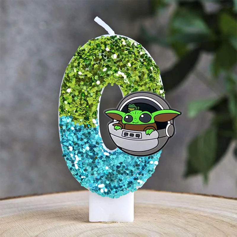 Thematische Geburtstagskerzen Zahlen für Partydekoration und Geschenke