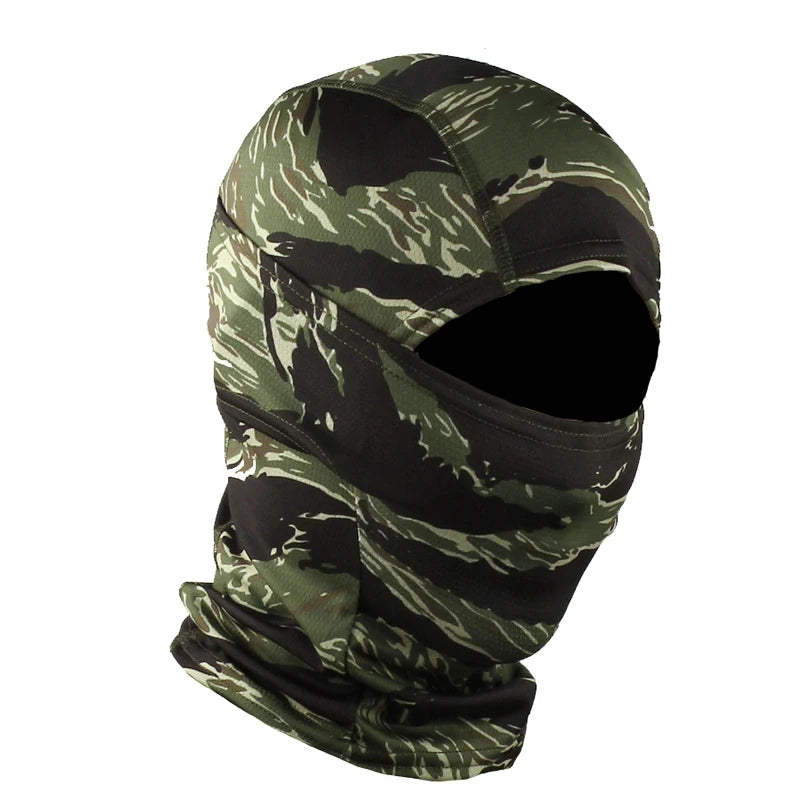 Camouflage Sturmhaube Strickmütze für Outdoor Sport und Motorrad