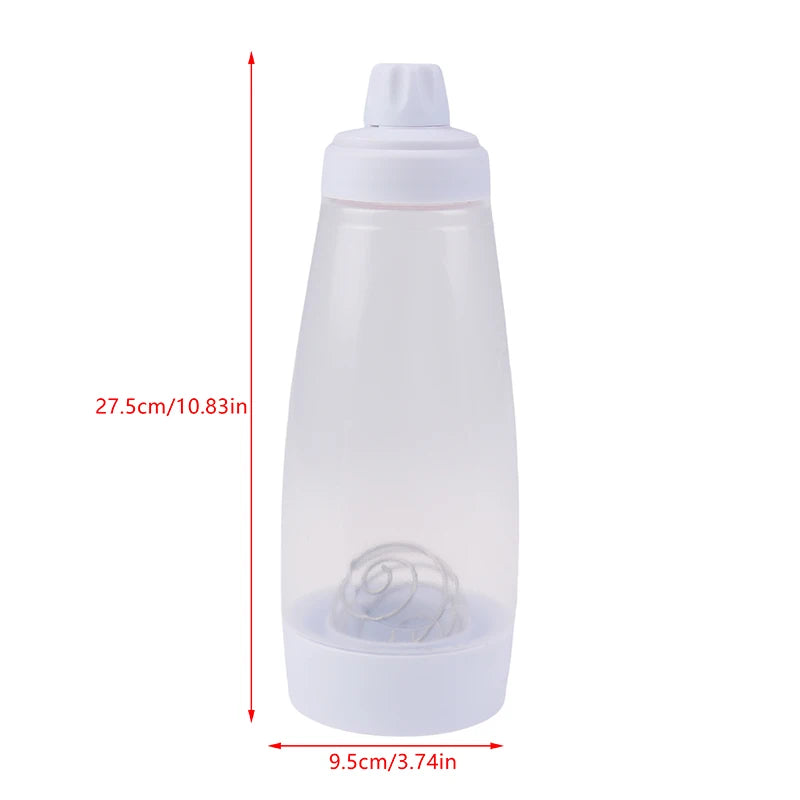 1000ml Teig-Mischflasche aus Kunststoff – Handlicher Küchenhelfer