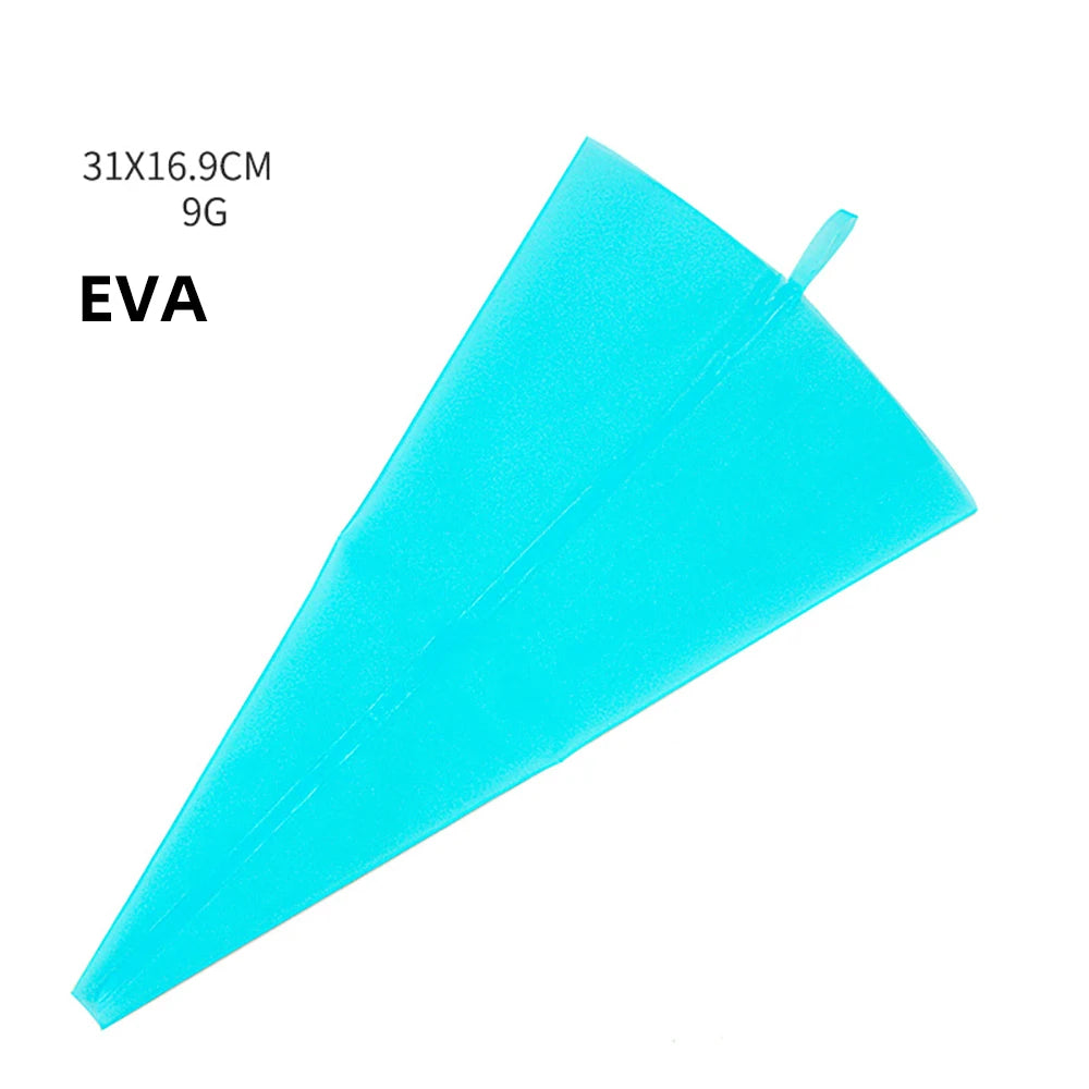 5 Größen Silikon Spritzbeutel wiederverwendbar für Kuchen Dekorieren-Yabubest - Home & More