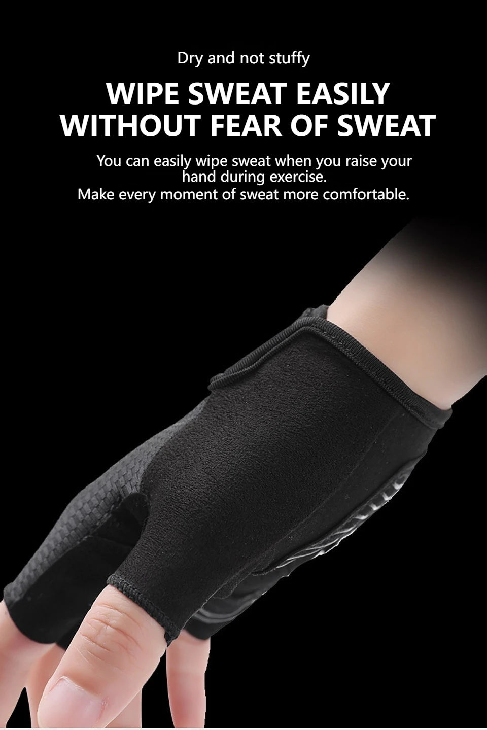 Fahrradhandschuhe halber Finger atmungsaktiv – MTB & Rennrad-Yabubest - Home & More