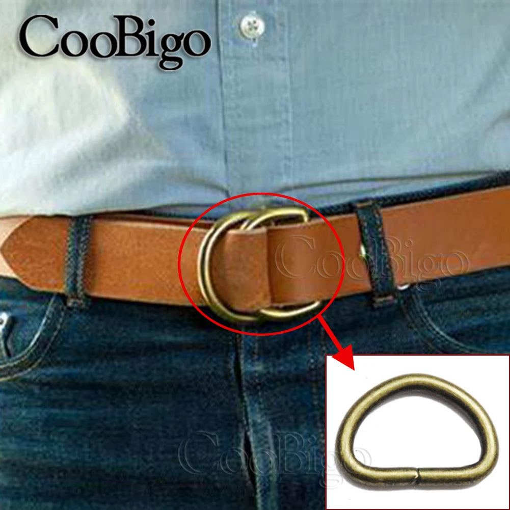 Metall D Ring Schnallen für DIY Taschengurt und Gürtel