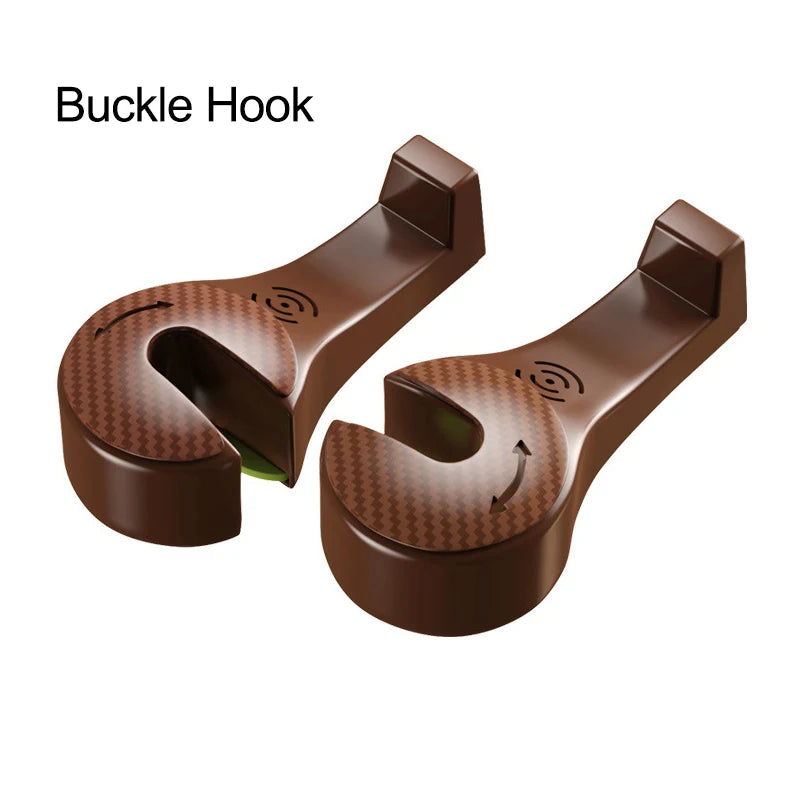 Praktischer Auto Kopfstützenhaken 2er Set zur Aufbewahrung