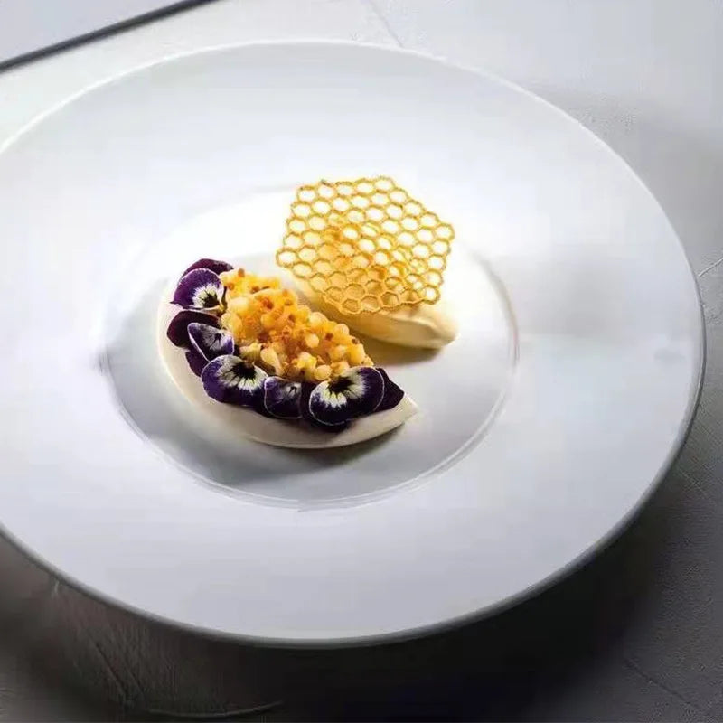 Lebensmittelgeeignete Silikon Wabenform Matte für Kuchen und Desserts