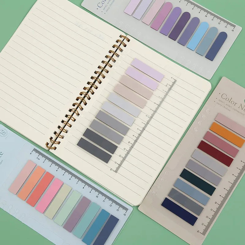 Selbstklebender Notizblock Haftnotizen Lesezeichen Point It Marker Büro