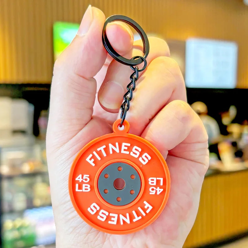 Mini Hantel Schlüsselanhänger Rucksackanhänger Fitnessstudio Geschenk