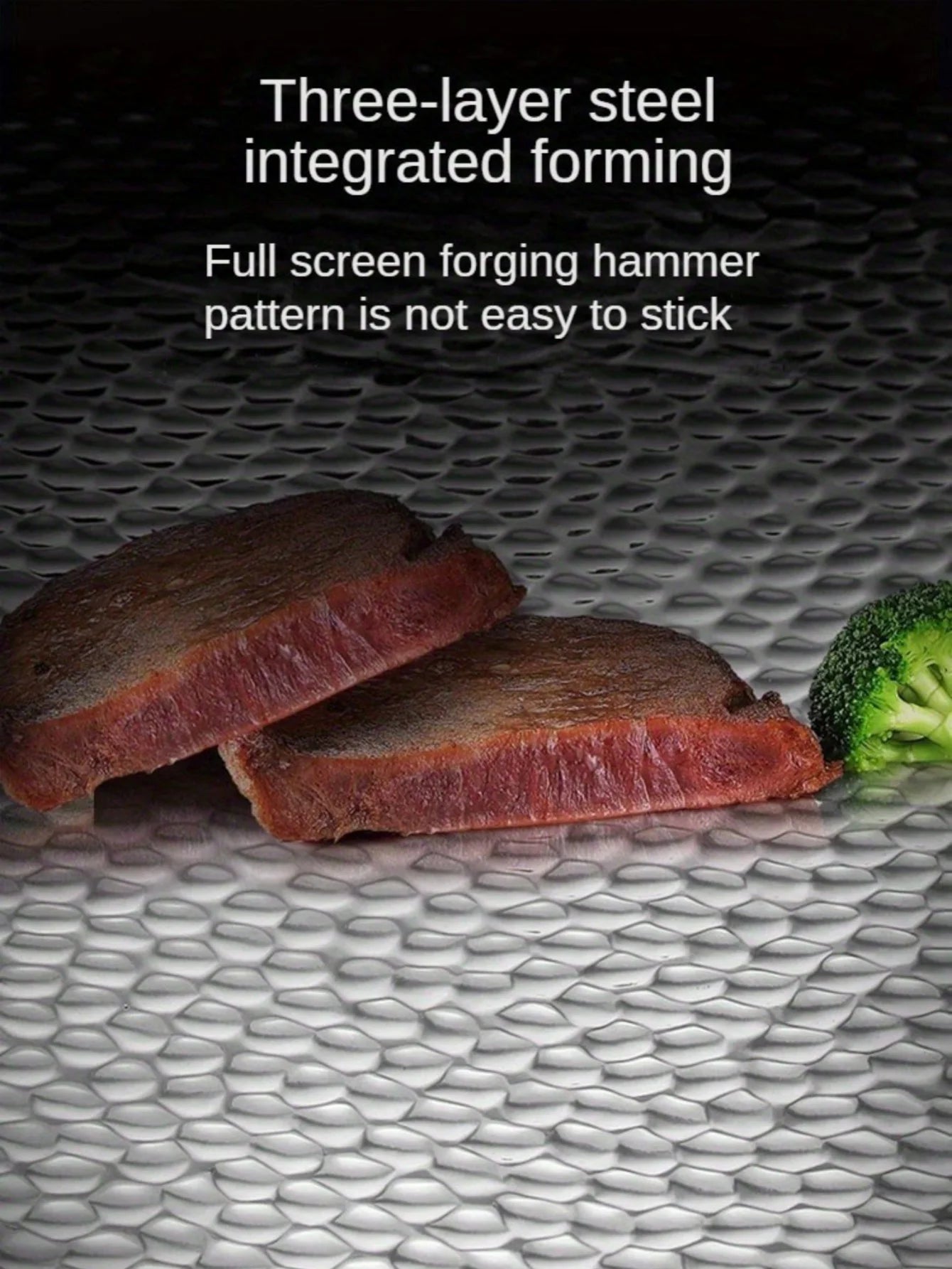 Reiner Titan Wok mit rundem Boden für Induktionsherd und Braten