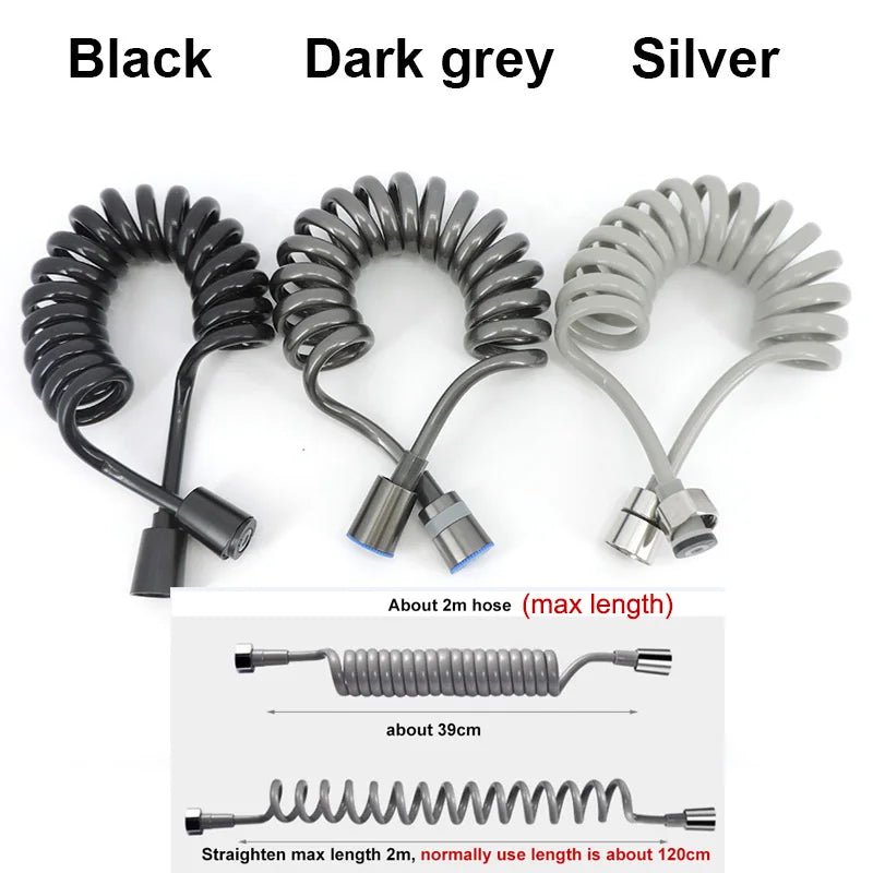 Weiß Silber Handheld Badezimmer Bidet Duschkopf Toilettensprüher Sprühdüse