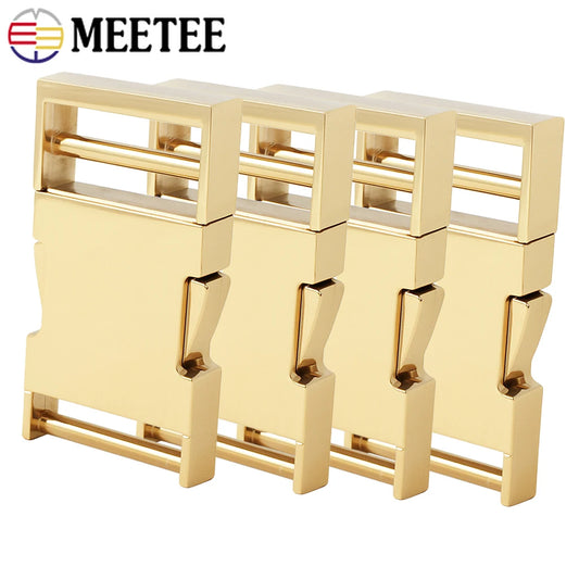 3er Set Metall Schnallen Verschluss 19 25 32 38mm für Rucksack Gürtel