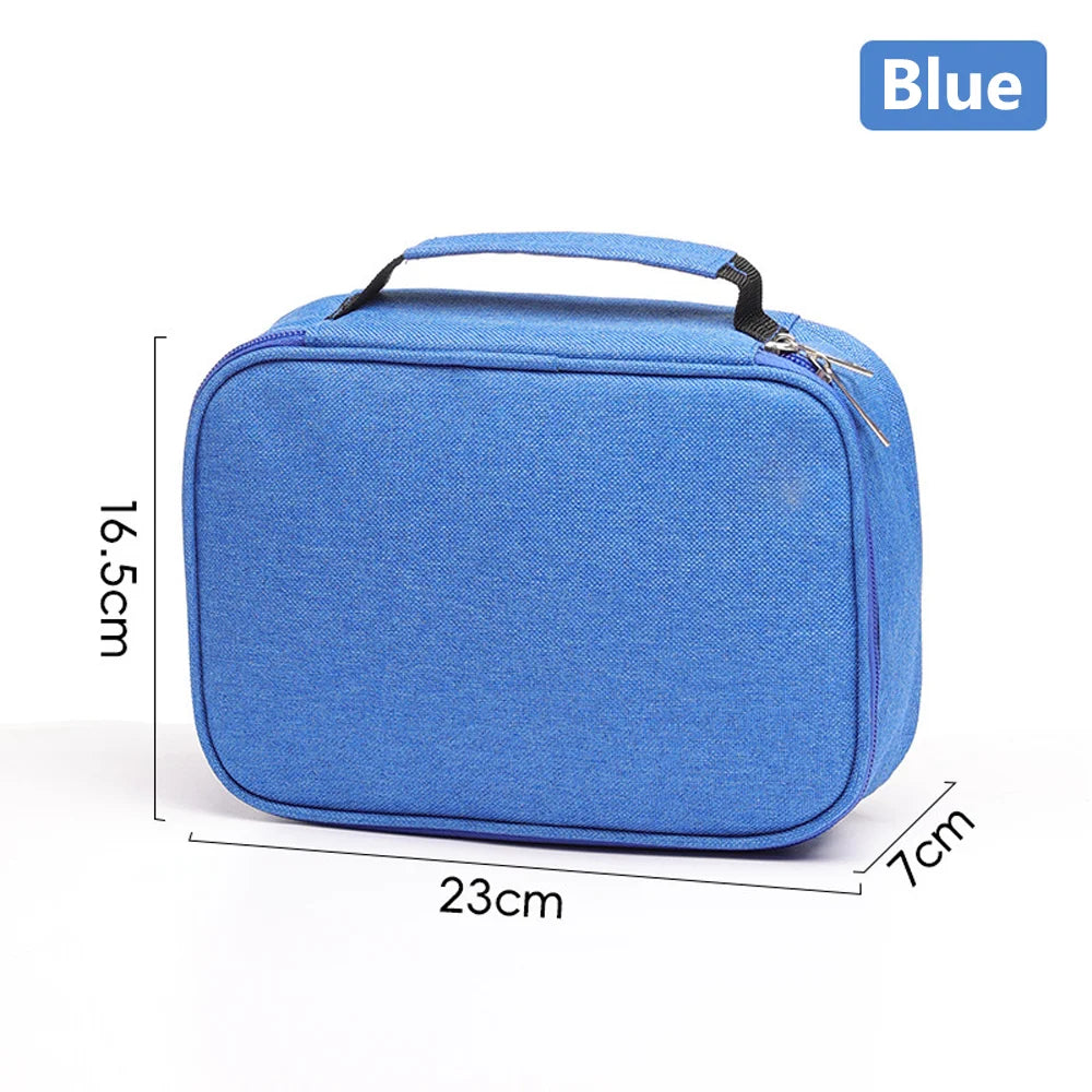 Federmäppchen mit großem Fassungsvermögen und Stifthaltern für Schüler und Künstler