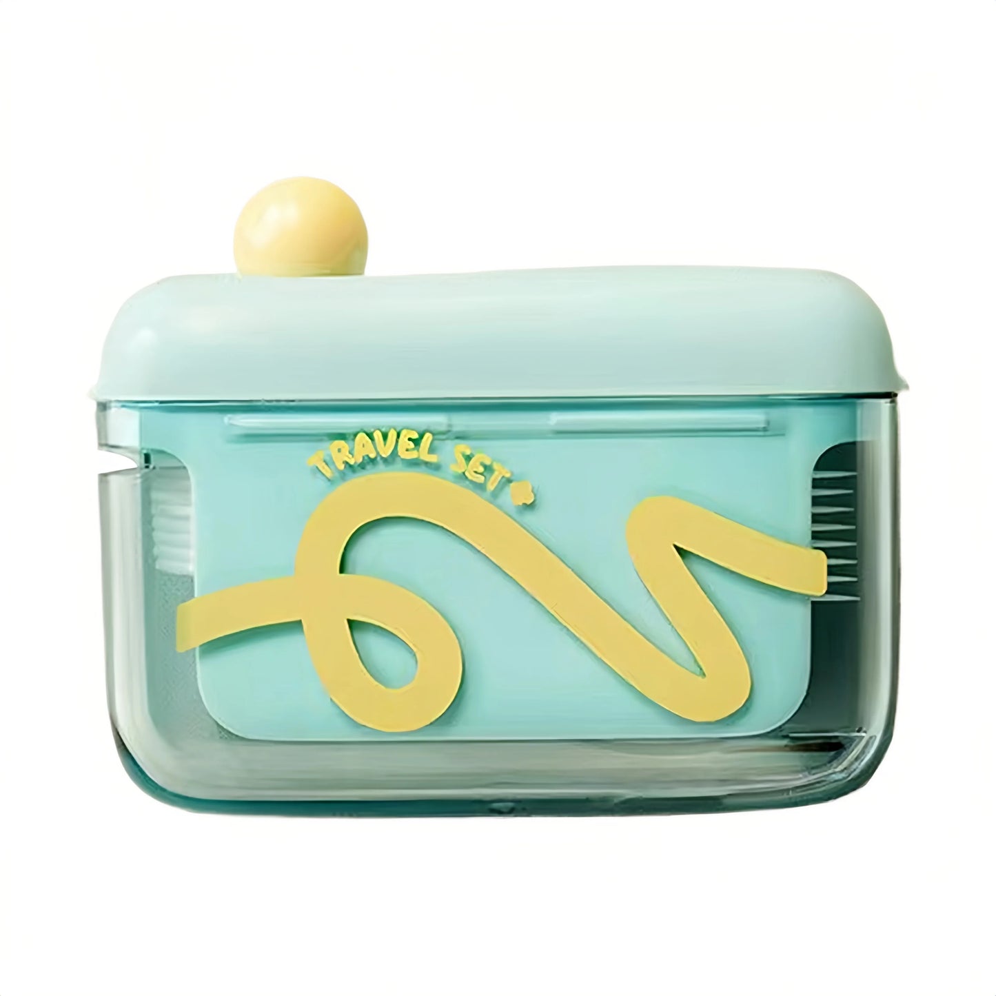 Tragbare Zahnseide Box mit Pop Up Spender für einfache Mundpflege