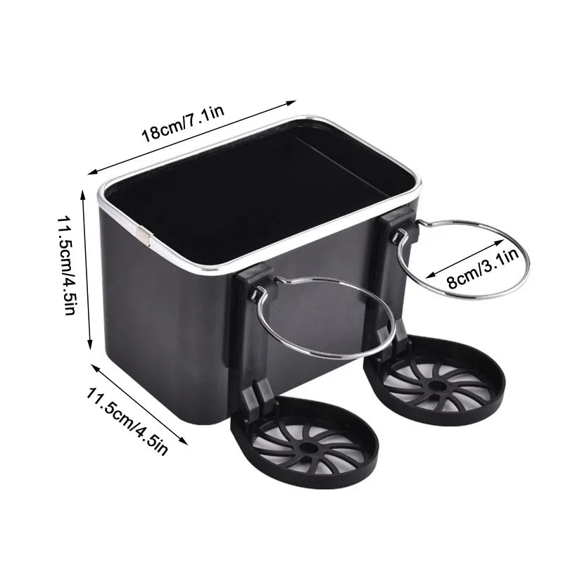 Multifunktionaler Auto Armlehnen Organizer mit Getränkehaltern