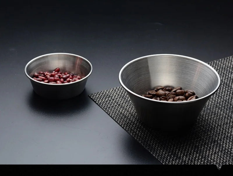 304 Edelstahl Gewürzschale - Runde Dip-Schüssel für Saucen-Yabubest - Home & More