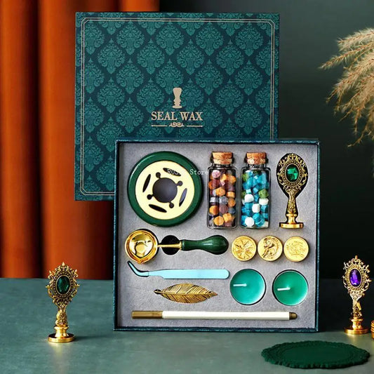 Wachssiegel Stempel Set für kreative Projekte und besondere Anlässe