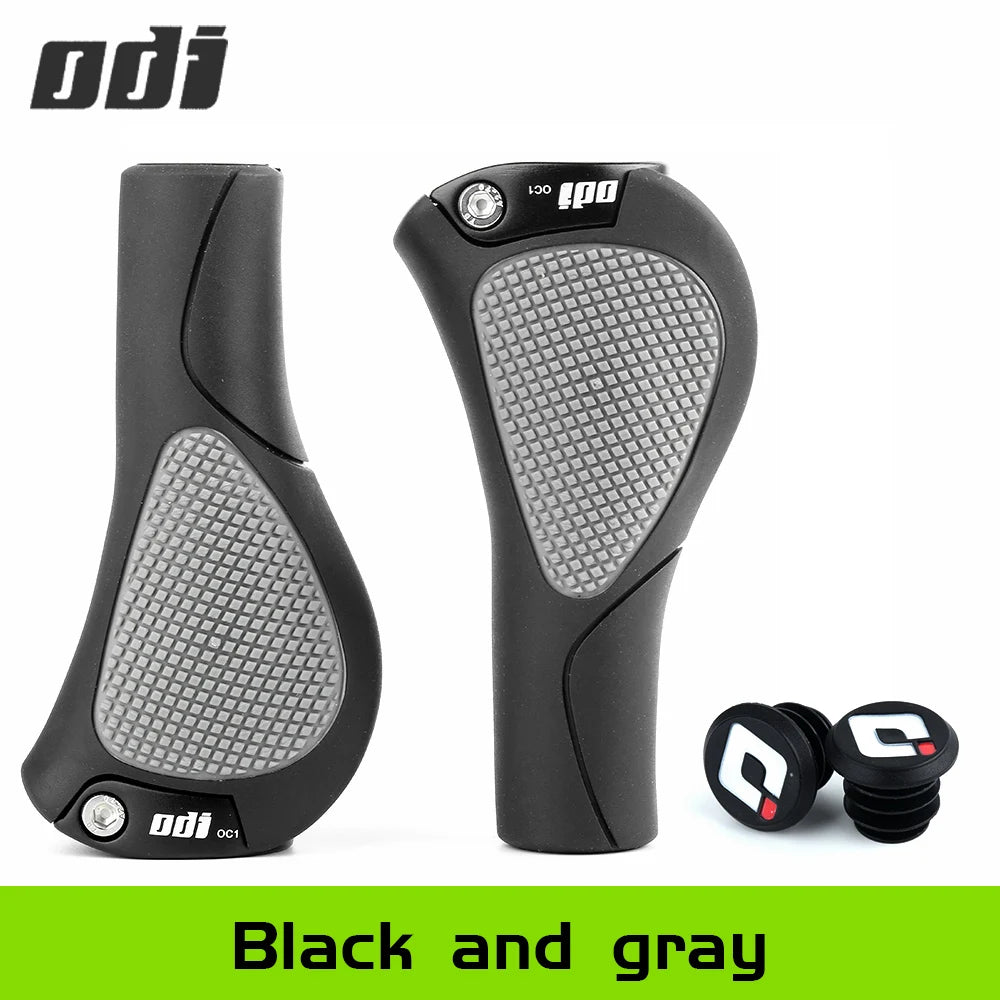 Ergonomische Fahrradgriffe mit rutschfestem Gummi und großem Pad