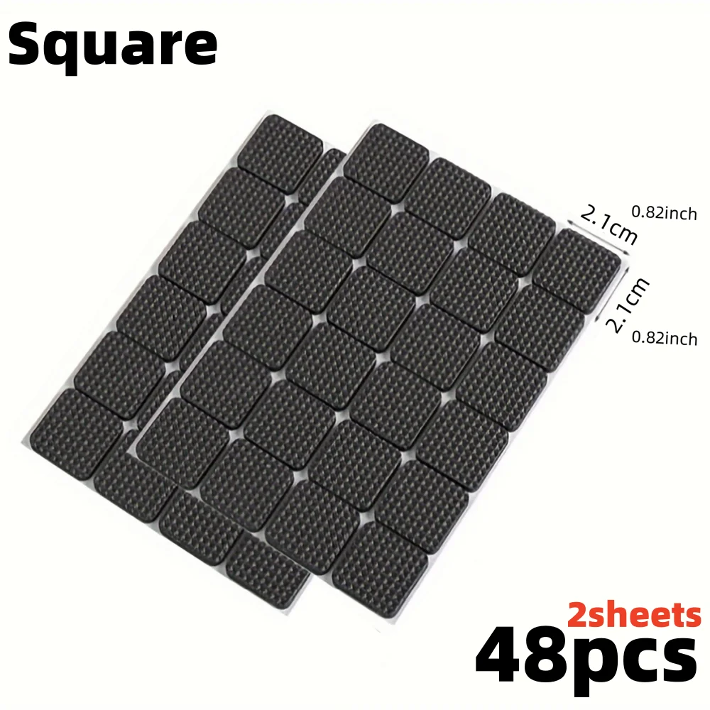 12 bis 180 Stück Möbel Stille Pads Anti-Rutsch Schutz Matten für Boden