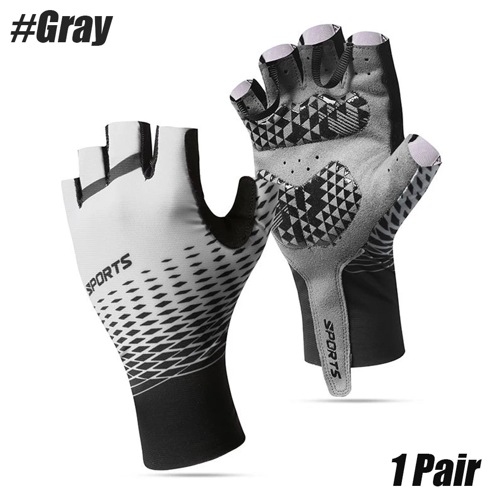 Halbfinger Fahrradhandschuhe für Damen und Herren | 1 Paar