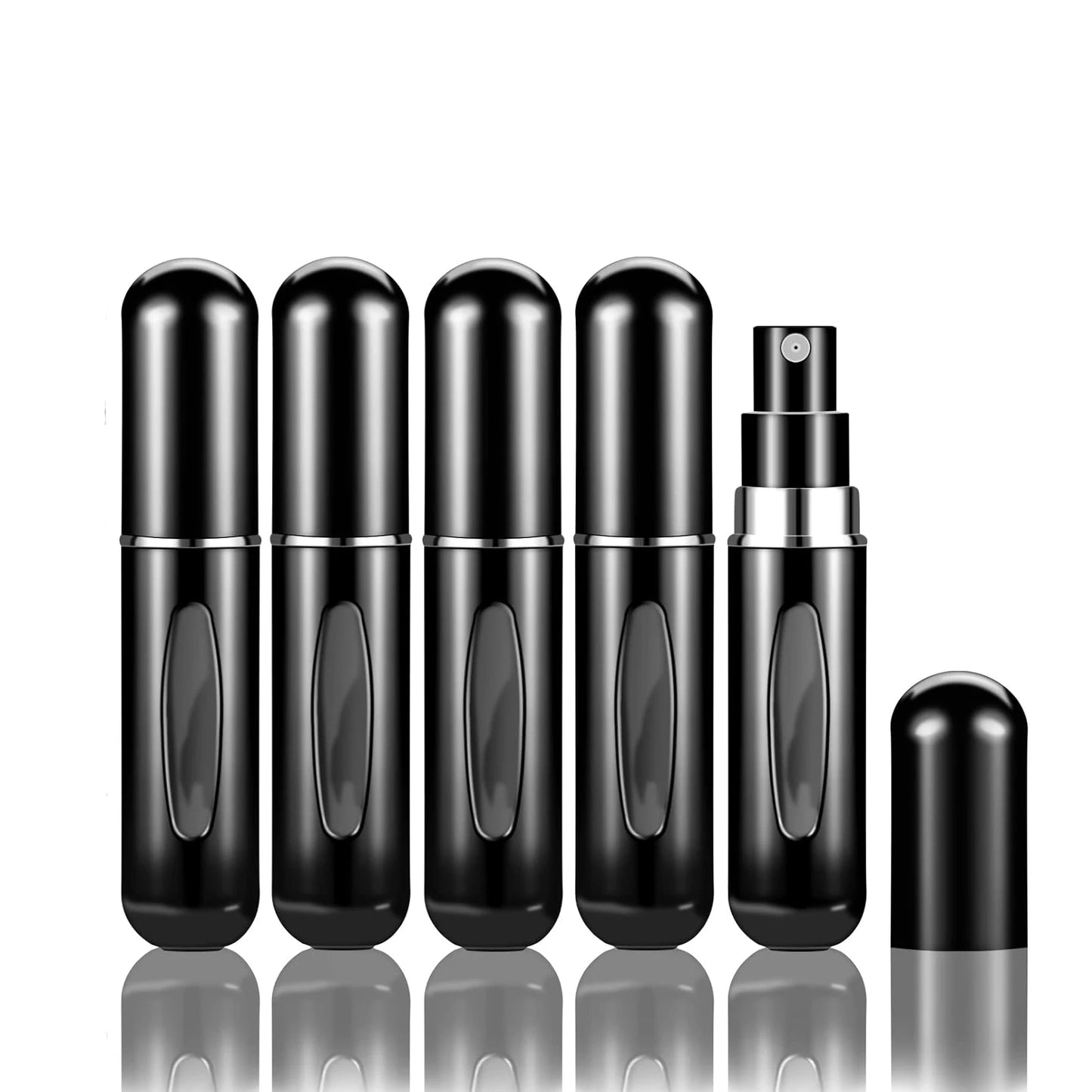 Nachfüllbare Mini Parfüm Flasche Reise Zerstäuber 5ml 1-5 Stück Set
