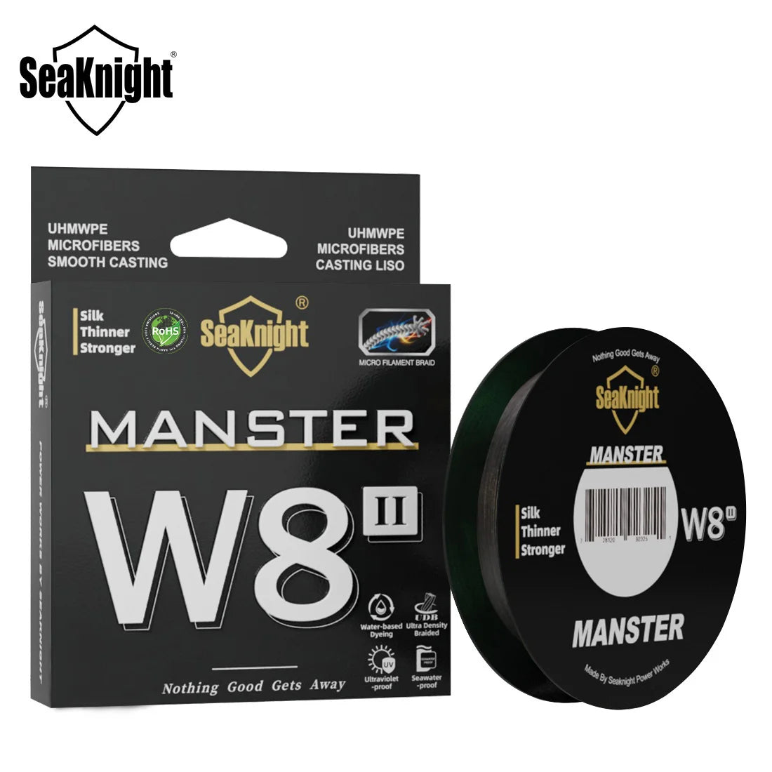 Geflochtene Angelschnur SeaKnight W8 II 300 Meter 8 Stränge Schwimmend-Yabubest - Home & More