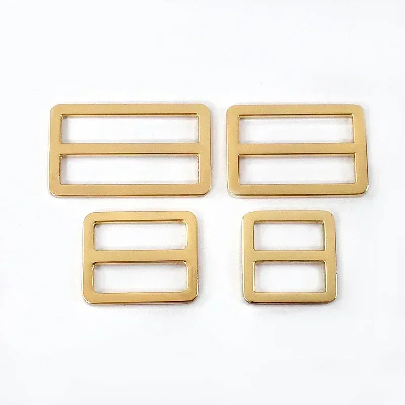 Metallschnallen 20-50 mm Set 5 oder 10 Stück Tri Glide Ring Gurtband Verschluss