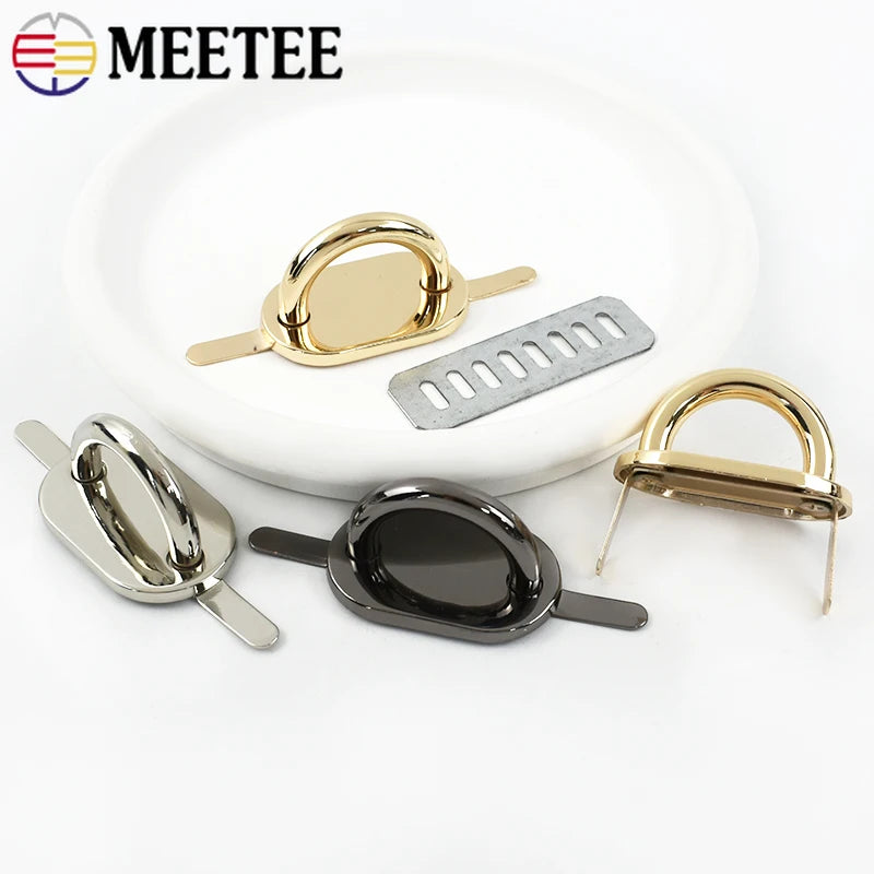 2-10 Stück 20mm Metallringschnallen für Taschenriemen und DIY Zubehör