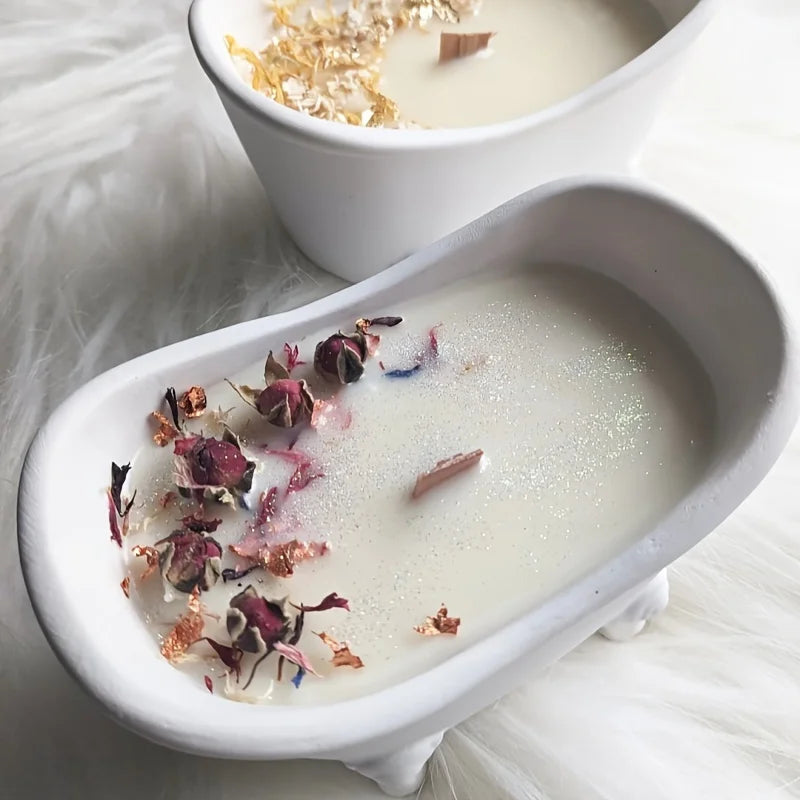 Silikon-Aufbewahrungsbox für Kerzenwachs und DIY Aromatherapie Zubehör