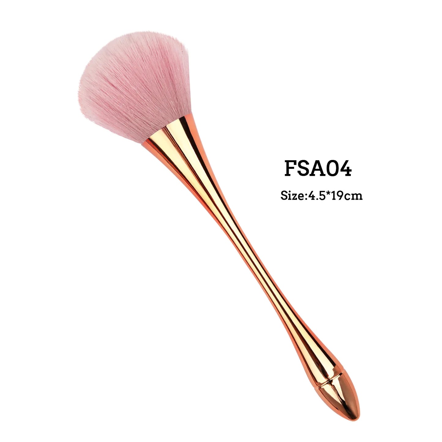 6-teiliges Make-up und Nagelstaubpinsel Set für präzises Auftragen