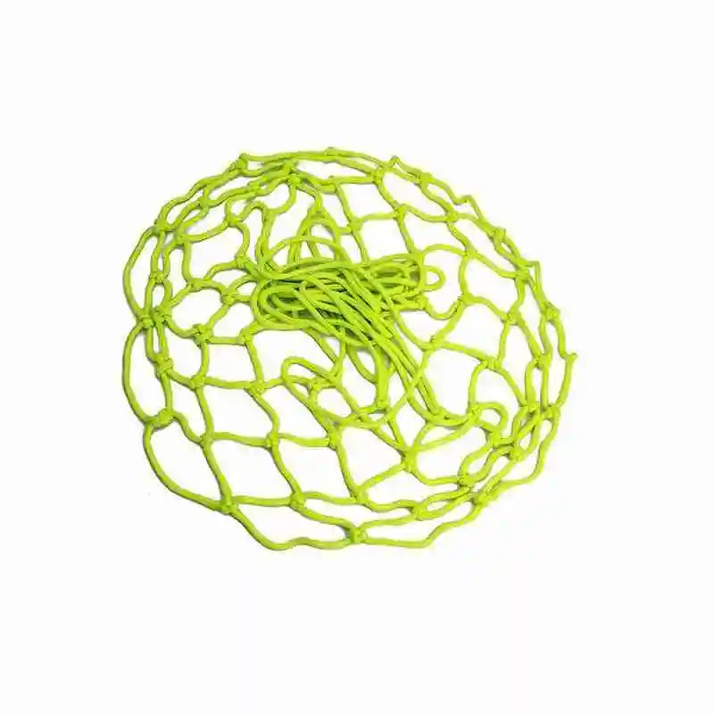 Leuchtendes Nylon Basketballnetz Grün – Sichtbar - Robust fürs Nachtspiel