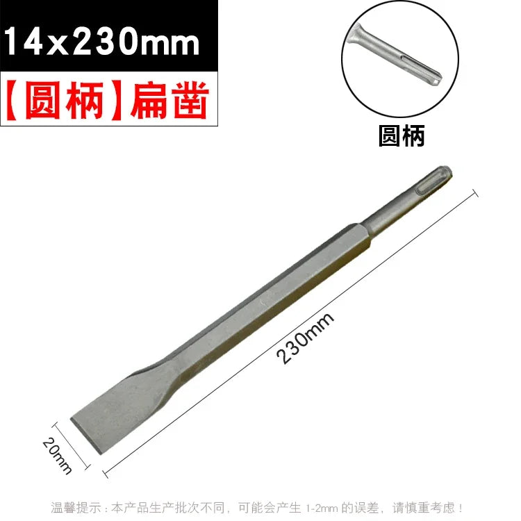 SDS PLUS Flachmeißel für Beton Wand mit breiter Spitze