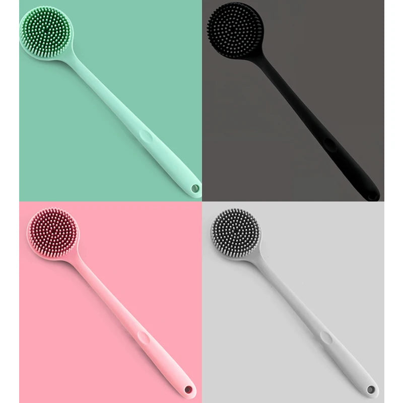 Silikon Duschbürste für Körperreinigung und wohltuende Massage