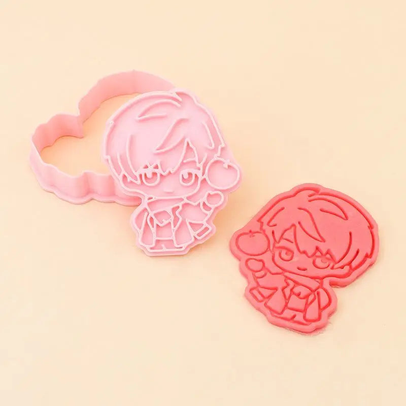 Keksform mit Anime Rändelwerkzeug für kreative Kekse