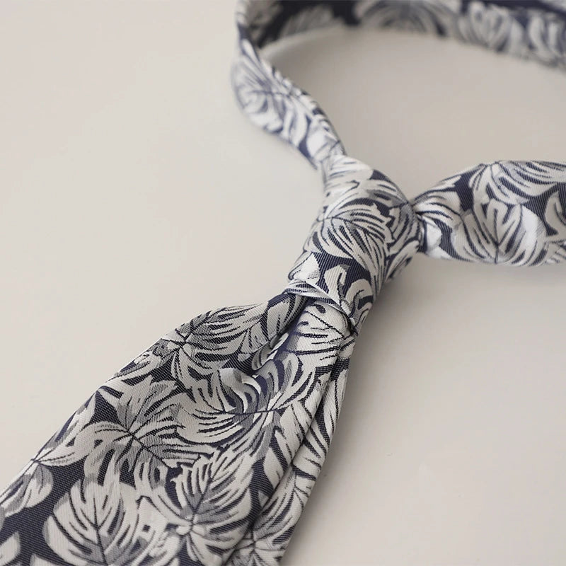 Modische Blumen Krawatte für Damen und Herren