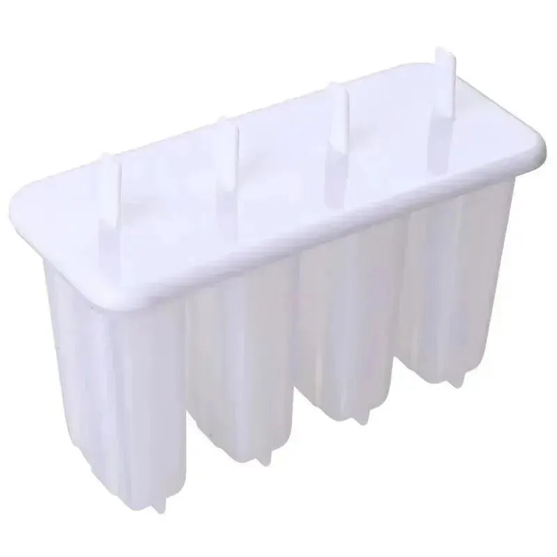 4-fach Eis am Stielform mit Deckel – Hygienisch, robust - einfach zu reinigen