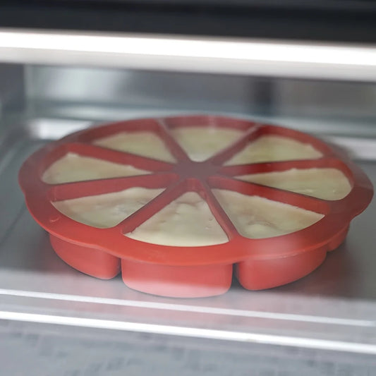 Dreieckige Silikon Backform mit 8 Mulden für Brownies Pfannkuchen Cupcakes-Yabubest - Home & More