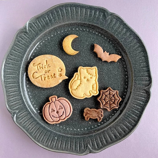 Kürbis Halloween Keks Ausstecher Set für Thema Party Backdeko Formen