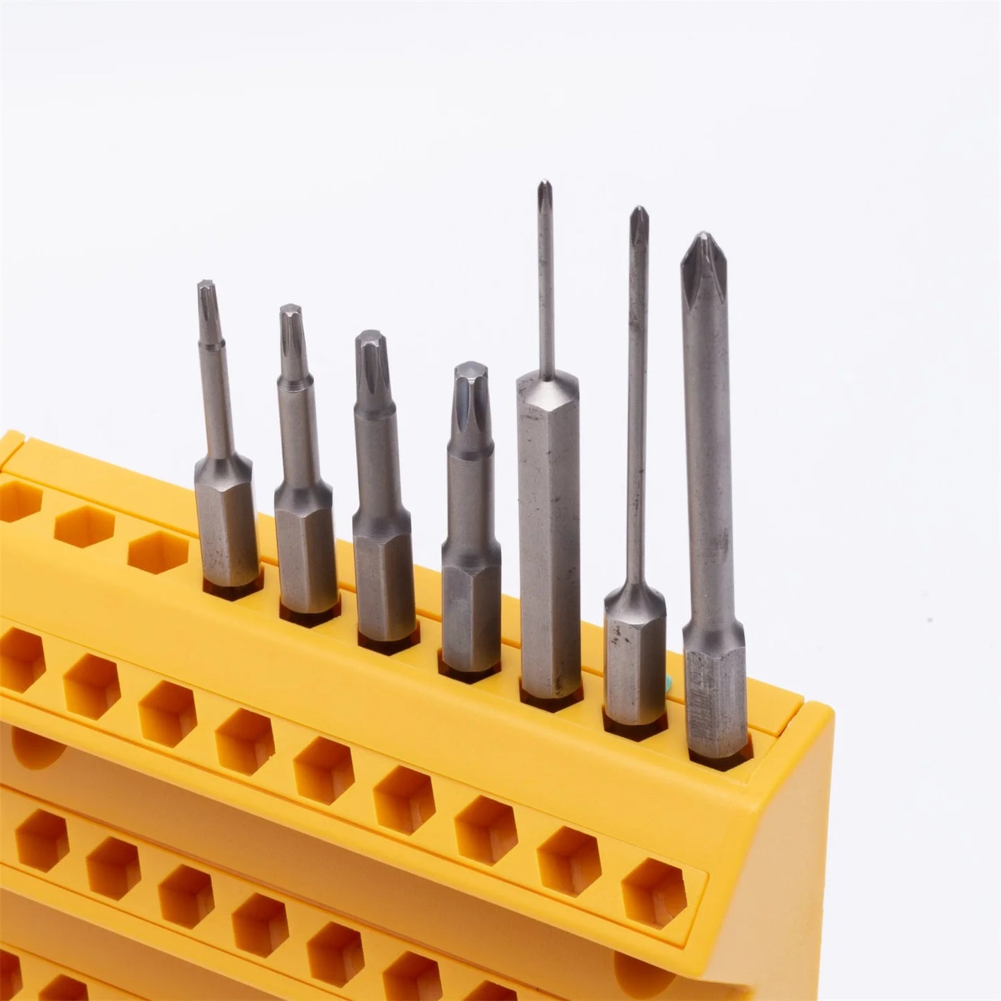 70-Slot Bit-Organizer für 1/4 Zoll Sechskantbits – Ordnung, Schutz - Flexibilität
