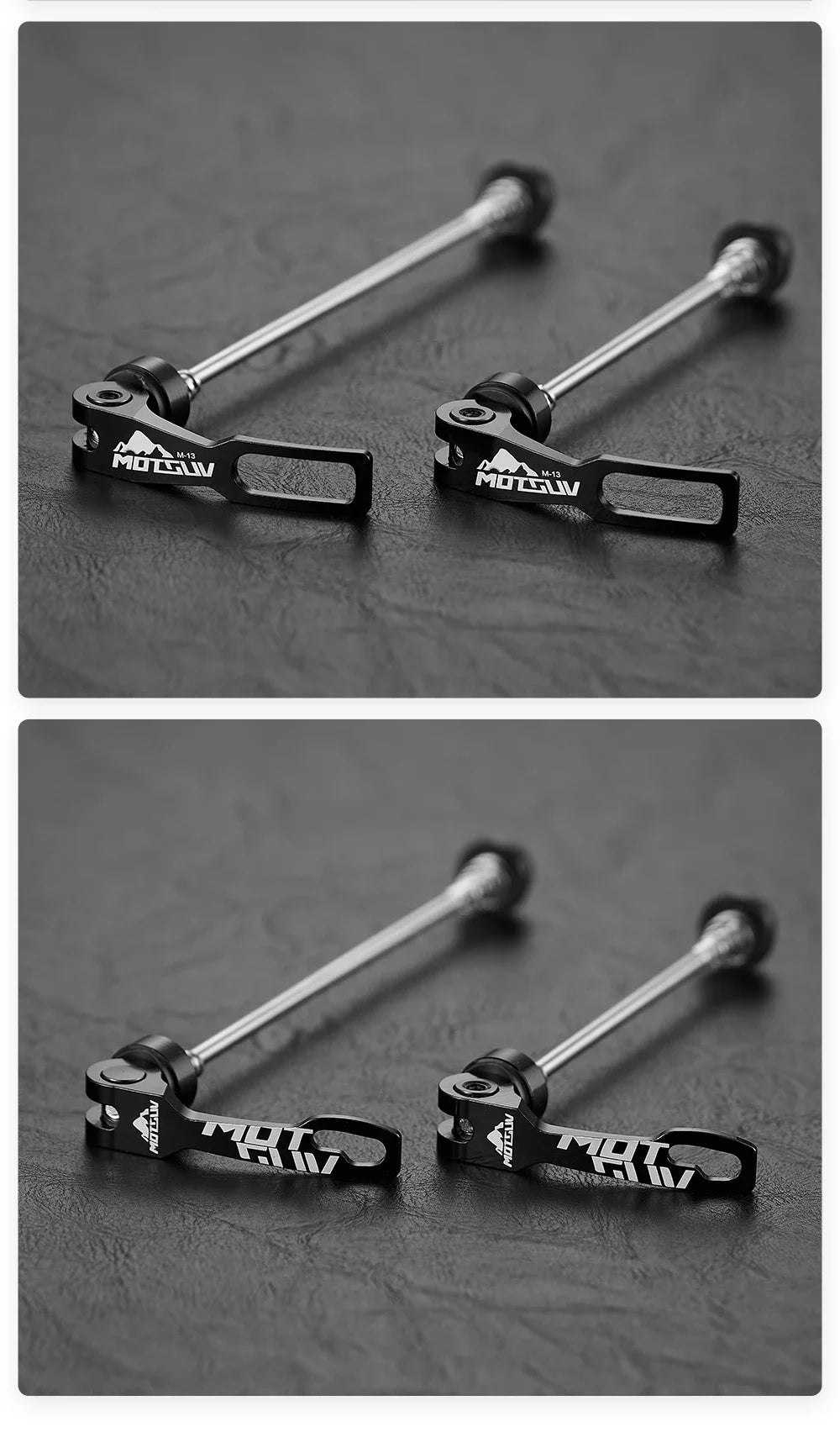 Ultraleichte Schnellspannspieße für Mountainbikes – 100 mm & 135 mm-Yabubest - Home & More