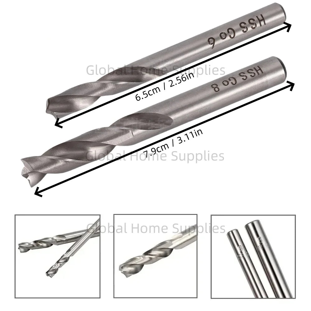 6/8mm HSS CO Spot Schweiß Bohrer für Metall und Lochbohren