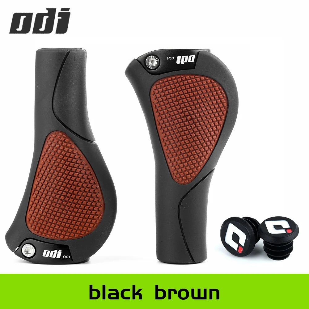 Ergonomische Fahrradgriffe mit rutschfestem Gummi und großem Pad