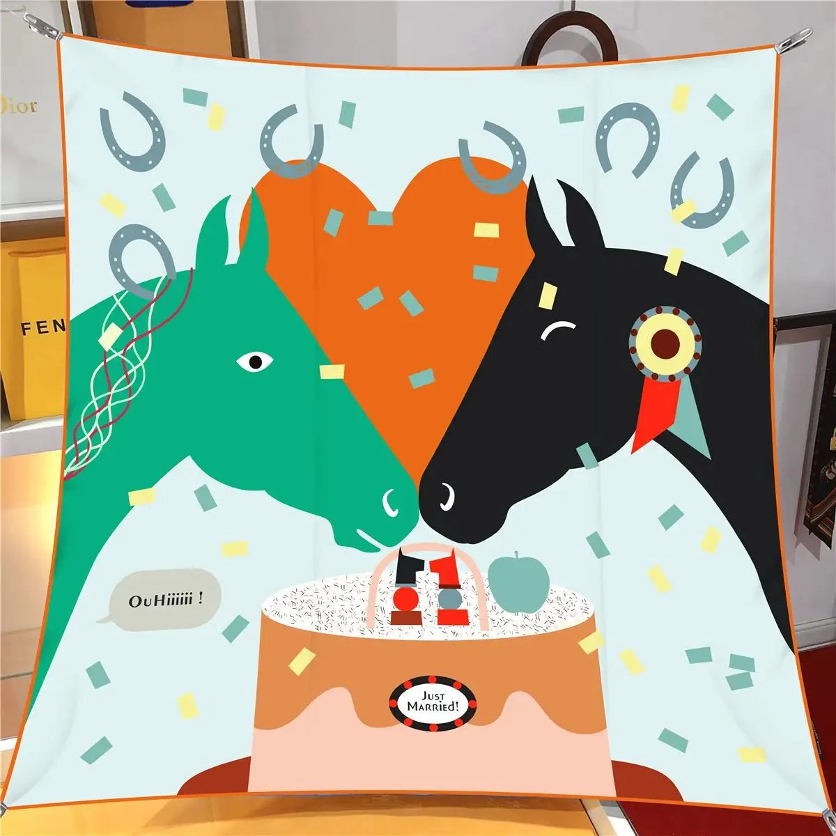 Stylisches bedrucktes Bandana Kopftuch Unisex vielseitig tragbar