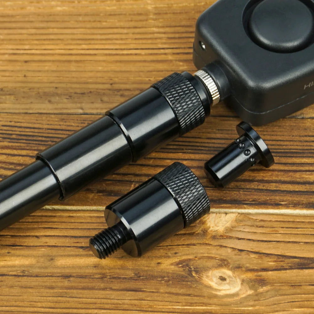 2x Schnellwechsel-Anschluss Karpfenangeln Aluminium Twist-Lock Adapter für Ruten