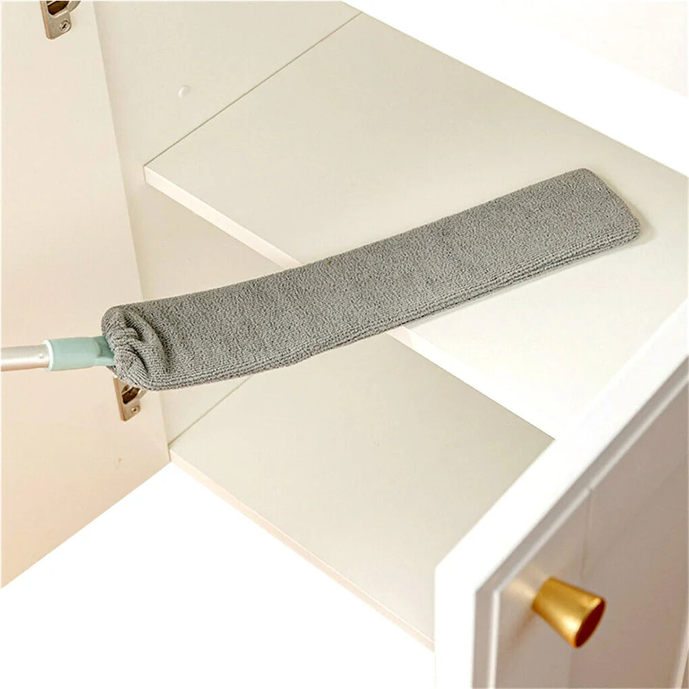 Lange Spalten Staubbürste Mikrofaser Teleskop Haushalt Fenster