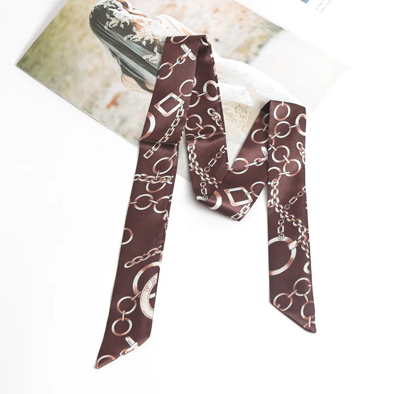 Eleganter Blumenschal für Frauen Haar Accessoire oder Taschenband