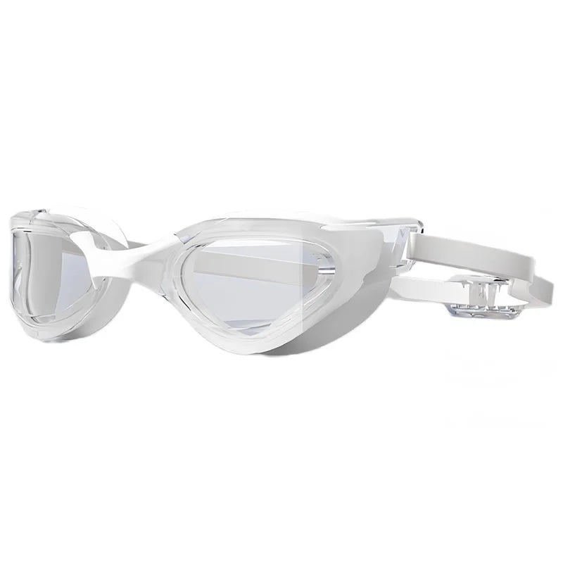 Anti-Fog Schwimmbrille aus Polycarbonat mit verstellbarem Silikonband