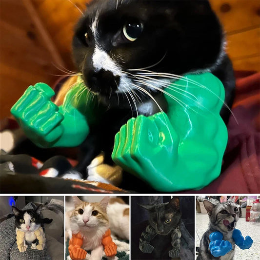 3D Gedrucktes Katzenkostüm Muskelarm Verstellbar Für Rollenspiel