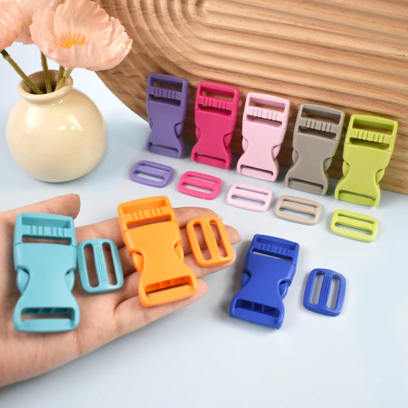 Kunststoff Release Schnallen Sets 15/20/25mm Rucksack Gürtel Tasche DIY
