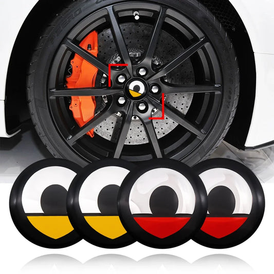 56mm Auto Radnabe Center Cap Metall Emblem Aufkleber für Smart Modelle